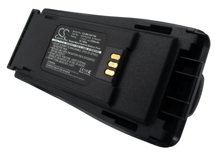 7.5V, 2500mAh, Ni-MH Battery fits Motorola, Cp040, Cp140, 18.75Wh