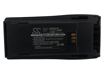 7.5V, 2500mAh, Ni-MH Battery fits Motorola, Cp040, Cp140, 18.75Wh