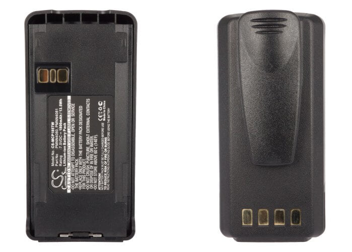 7.5V, 1800mAh, Li-ion Battery fits Motorola, Cp1200, Cp1300, 13.5Wh