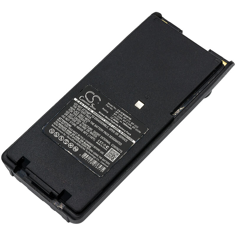 7.2V, 1800mAh, Ni-MH Battery fits Icom, Ic-a24, Ic-a24e, 12.96Wh