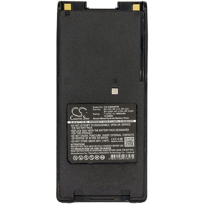 7.2V, 1800mAh, Ni-MH Battery fits Icom, Ic-a24, Ic-a24e, 12.96Wh