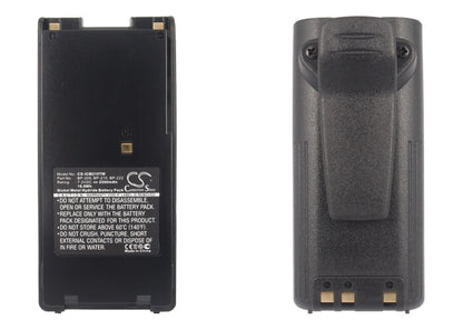 7.2V, 2500mAh, Ni-MH Battery fits Icom, Ic-a24, Ic-a24e, 18Wh