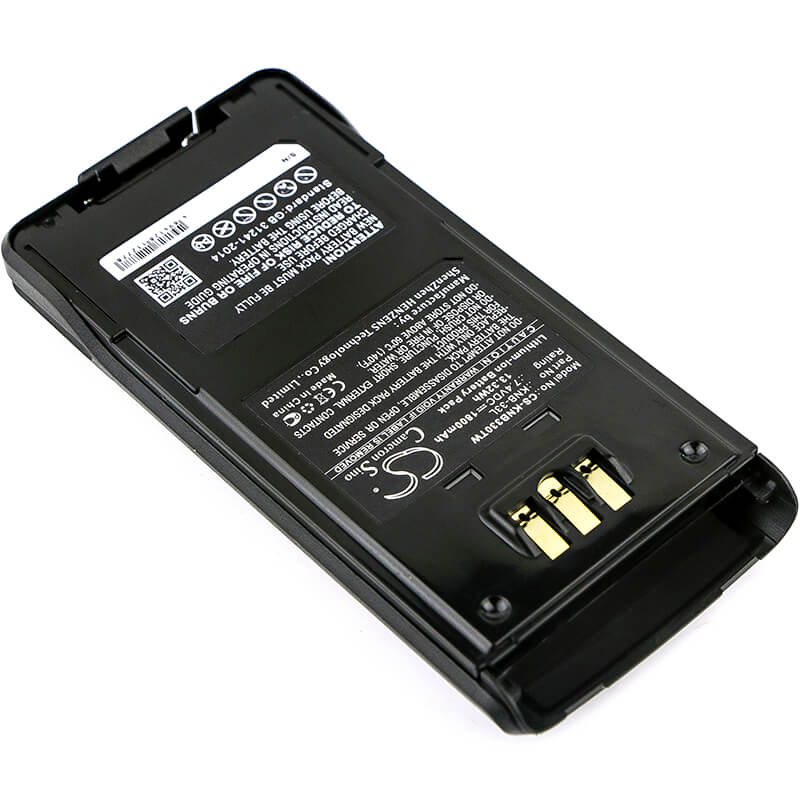 7.4V, 1800mAh, Li-ion Battery fits Kenwood, Tk-2180, Tk-3160, 13.32Wh