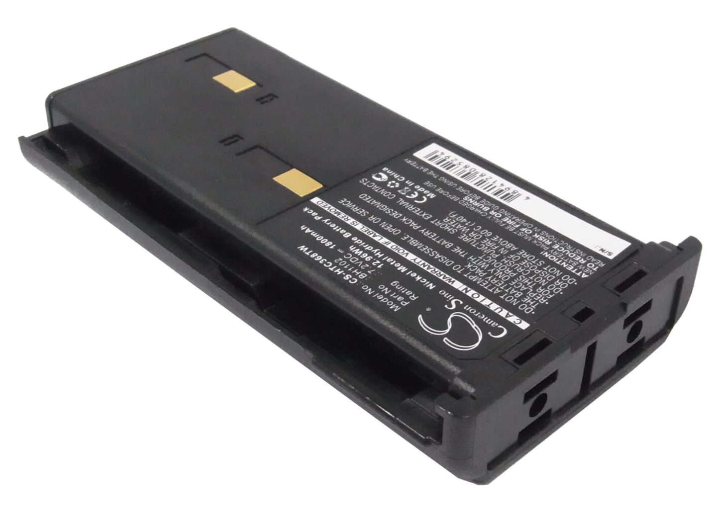 7.2V, 1800mAh, Ni-MH Battery fits Hyt, Tc-268s, Tc-368, 12.96Wh