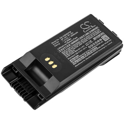 7.4V, 2500mAh, Li-ion Battery fits Icom, Ic-f3400, Ic-f3400d, 18.5Wh