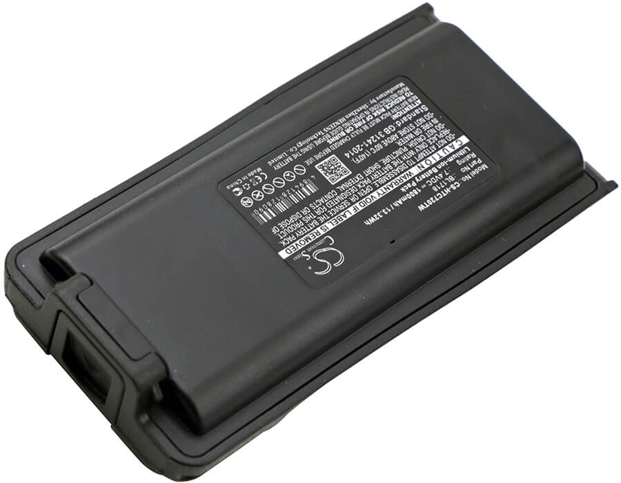 7.4V, 1800mAh, Li-ion Battery fits Hyt, Tc3000g, Tc700g, 13.32Wh