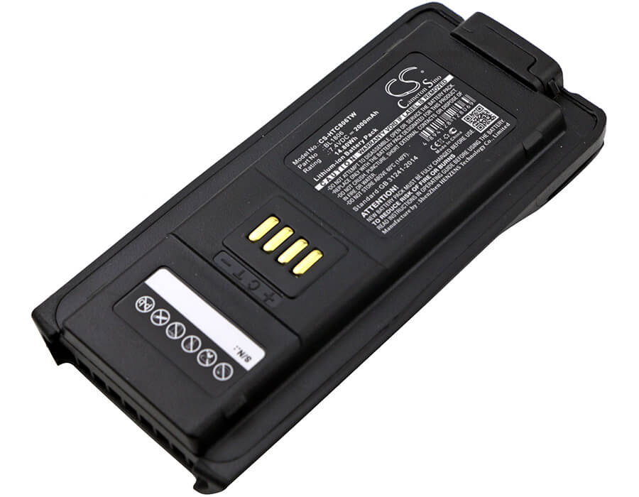 7.4V, 2000mAh, Li-ion Battery fits Hytera, Pt580h, Pt580h Plus, 14.8Wh