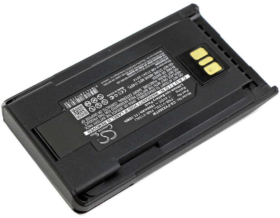 7.4V, 1500mAh, Li-ion Battery fits Vertex, Evx-231, Evx-261, 11.1Wh