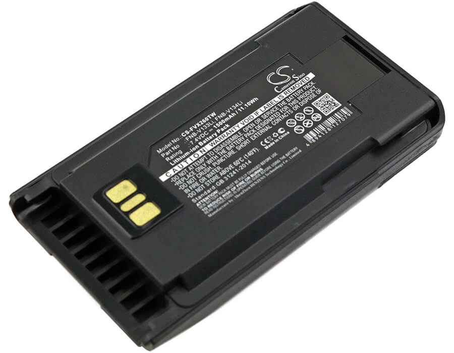 7.4V, 1500mAh, Li-ion Battery fits Yaesu, Evx-530, Evx-531, 11.1Wh