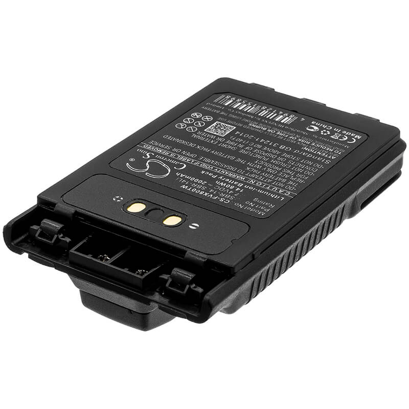 7.4V, 2000mAh, Li-ion Battery fits Yaesu, Ft-1dr, Ft-2dr, 14.8Wh