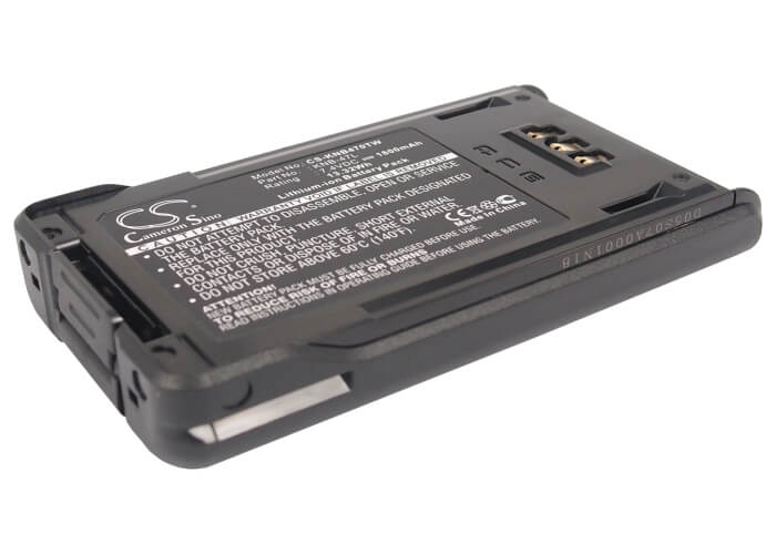 7.4V, 1800mAh, Li-ion Battery fits Kenwood, Nx-200, Nx-300, 13.32Wh