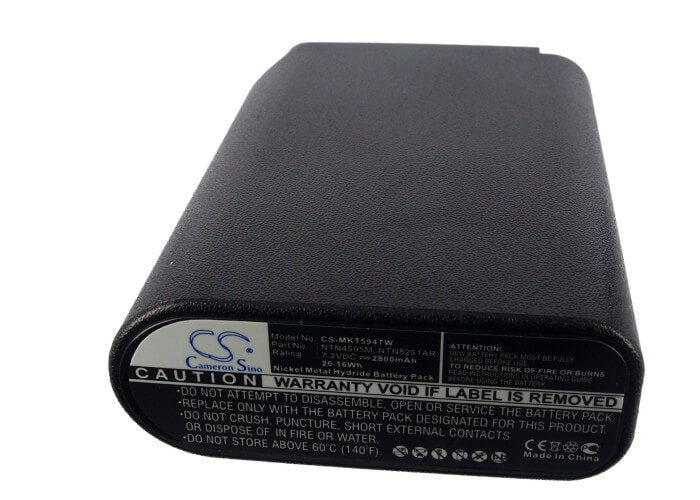 7.2V, 2800mAh, Ni-MH Battery fits Motorola, Astro Saber, Mx1000, 20.16Wh