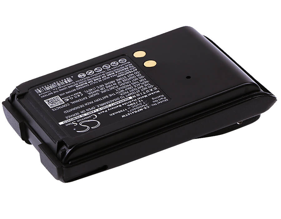 7.5V, 1700mAh, Ni-MH Battery fits Motorola, A6, A8, 12.75Wh