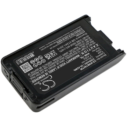 7.4V, 3300mAh, Li-ion Battery fits Kenwood, Nx-220, Nx-320, 24.42Wh
