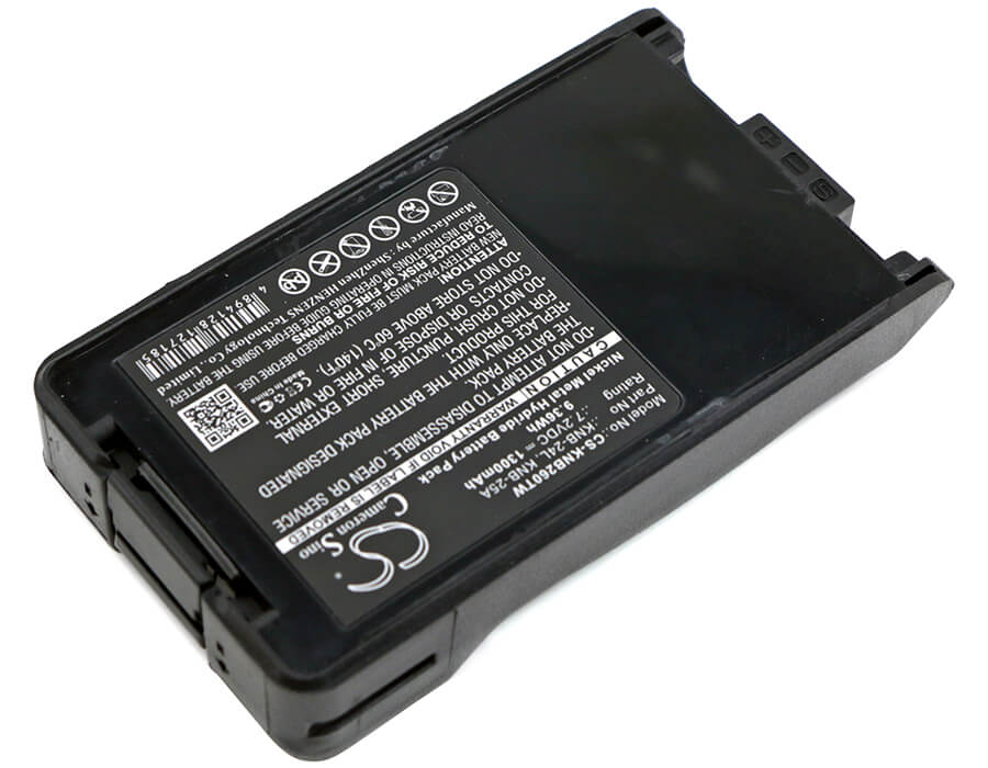 7.2V, 1300mAh, Ni-MH Battery fits Kenwood, Fth1010, Nx-220, 9.36Wh