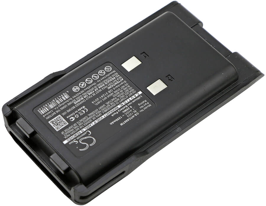7.4V, 1250mAh, Li-ion Battery fits Hyt, Tc600, Tc-600, 9.25Wh