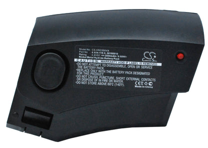 4.8V, 2000mAh, Ni-MH Battery fits Karcher, 1.258-505.0, 12585050, 9.6Wh