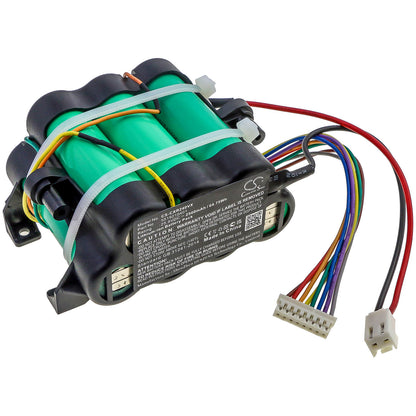 25.9V, 2500mAh, Li-ion Battery fits Delonghi, Colombina Xlr24li, Colombina Xlr24li.bl, 64.75Wh