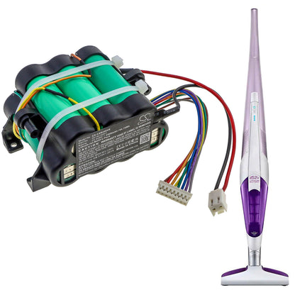 25.9V, 2500mAh, Li-ion Battery fits Delonghi, Colombina Xlr24li, Colombina Xlr24li.bl, 64.75Wh