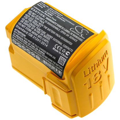 18.0V, 2000mAh, Li-ion Battery fits Lg, Lg Vs8603swm, Vhb511bdb, 36Wh