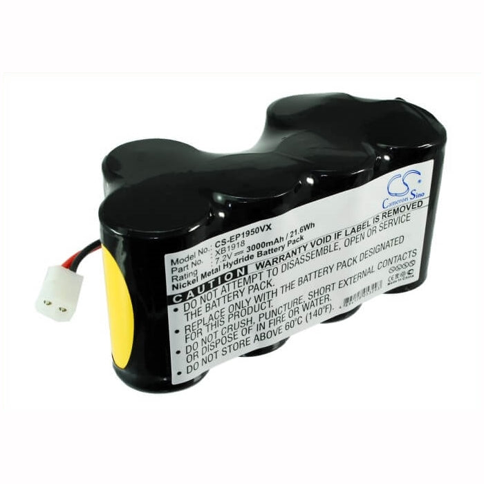 7.2V, 3000mAh, Ni-MH Battery fits Euro Pro, Apl1172m, Eu-36120, 21.6Wh