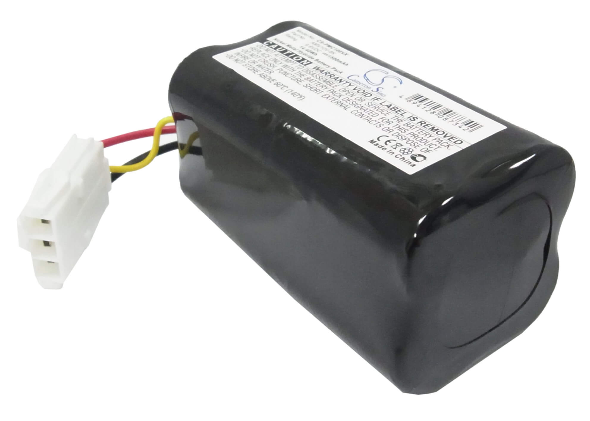9.6V, 1500mAh, Ni-MH Battery fits Panasonic, Mc B 20 J, Mc-b10p, 14.4Wh