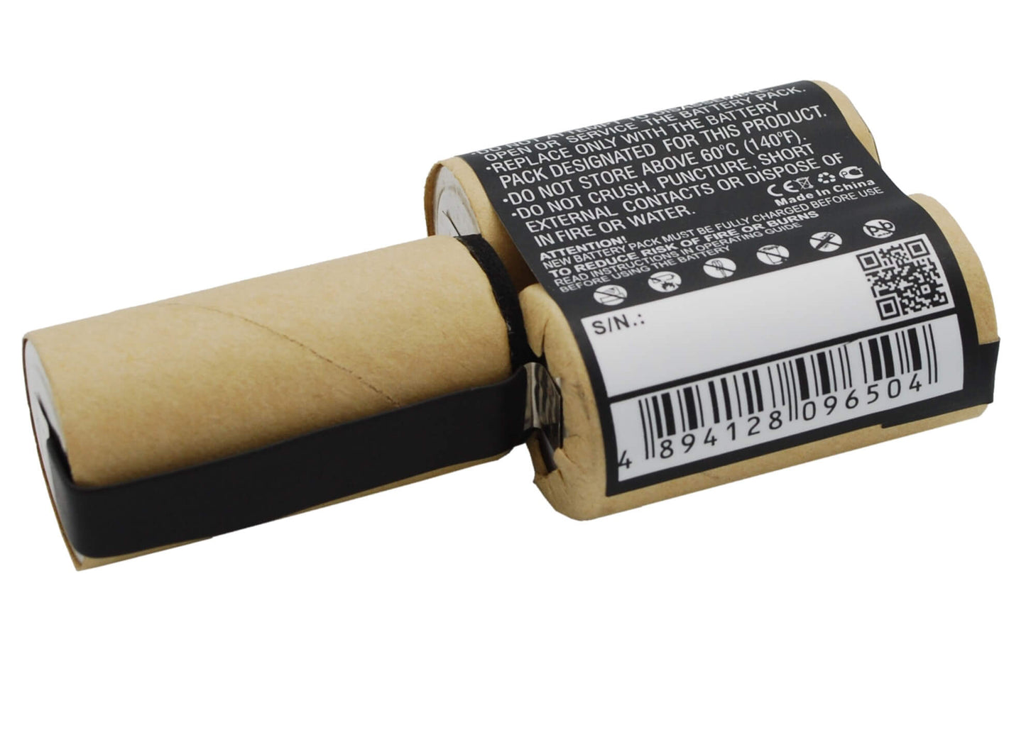 3.6V, 3600mAh, Ni-MH Battery fits Aeg, Elektrolux Fm, 12.96Wh