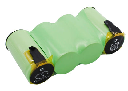 4.8V, 3600mAh, Ni-MH Battery fits Aeg, Ag64x, Liliput Vacuum Cleaner, 17.28Wh