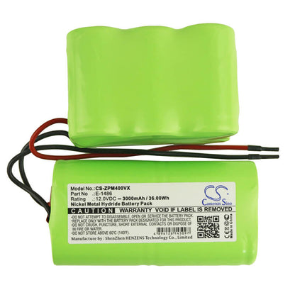12.0V, 3000mAh, Ni-MH Battery fits Zepter, Pwc-400, Turbohandy 2 In 1, 36Wh