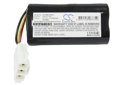 9.6V, 3000mAh, Ni-MH Battery fits Panasonic, Mc B 20 J, Mc-b10p, 28.8Wh