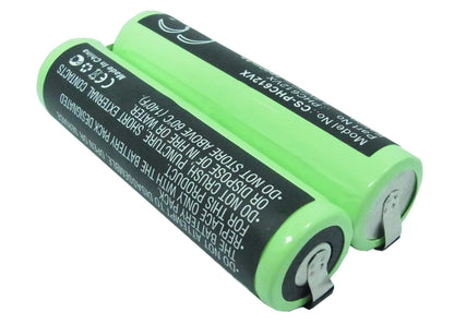 4.8V, 1800mAh, Ni-MH Battery fits Philips, Fc6125, 8.64Wh