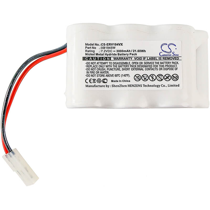 7.2V, 3000mAh, Ni-MH Battery fits Shark, Sweeper Vx2, V1945, 21.6Wh