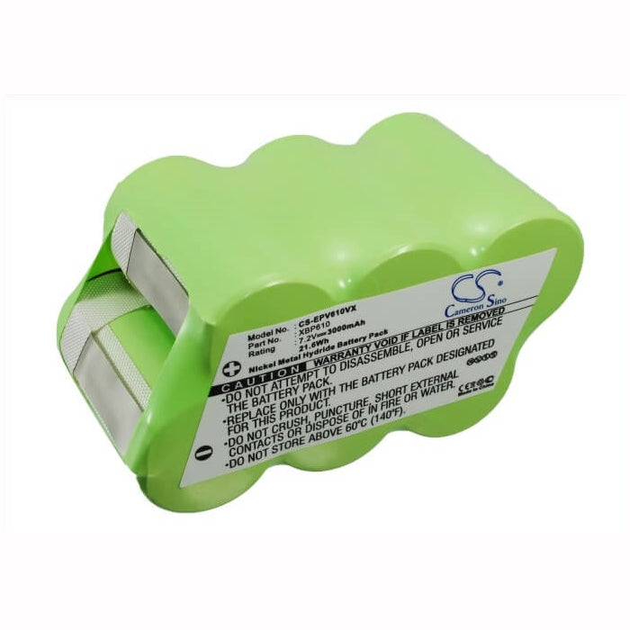 7.2V, 3000mAh, Ni-MH Battery fits Shark, 36000, 86050, 21.6Wh