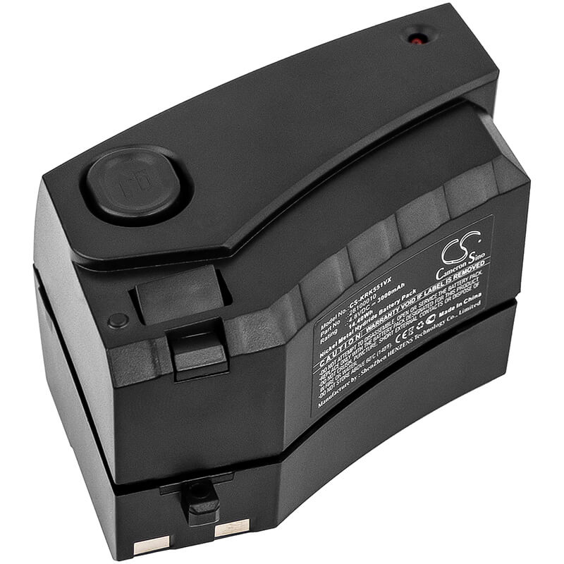 4.8V, 3000mAh, Ni-MH Battery fits Karcher, 1.258-505.0, 12585050, 14.4Wh