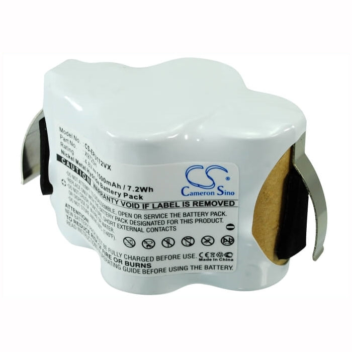 4.8V, 1500mAh, Ni-MH Battery fits Euro Pro, Shark V1720, Shark V1725, 7.2Wh