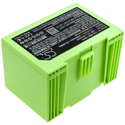 14.4V, 3400mAh, Li-ion Battery fits Irobot, 7150, I31502f, 48.96Wh