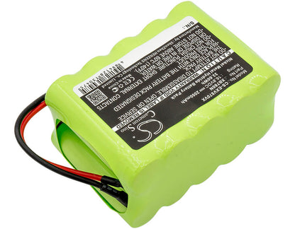 16.8V, 2000mAh, Ni-MH Battery fits Shark, Sv760, Sv780_n, 33.6Wh