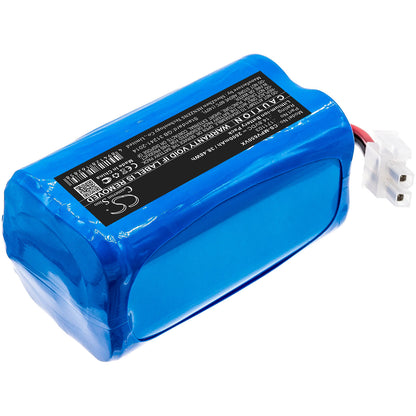 14.8V, 2600mAh, Li-ion Battery fits Mamibot, Exvac 660, Prevac 650, 38.48Wh