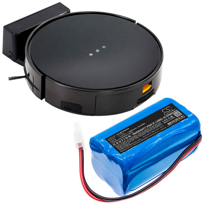 14.8V, 2600mAh, Li-ion Battery fits Mamibot, Exvac 660, Prevac 650, 38.48Wh