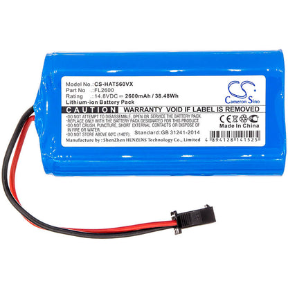 14.8V, 2600mAh, Li-ion Battery fits Haier, Tab-t550wsc, Tab-t560h, 38.48Wh