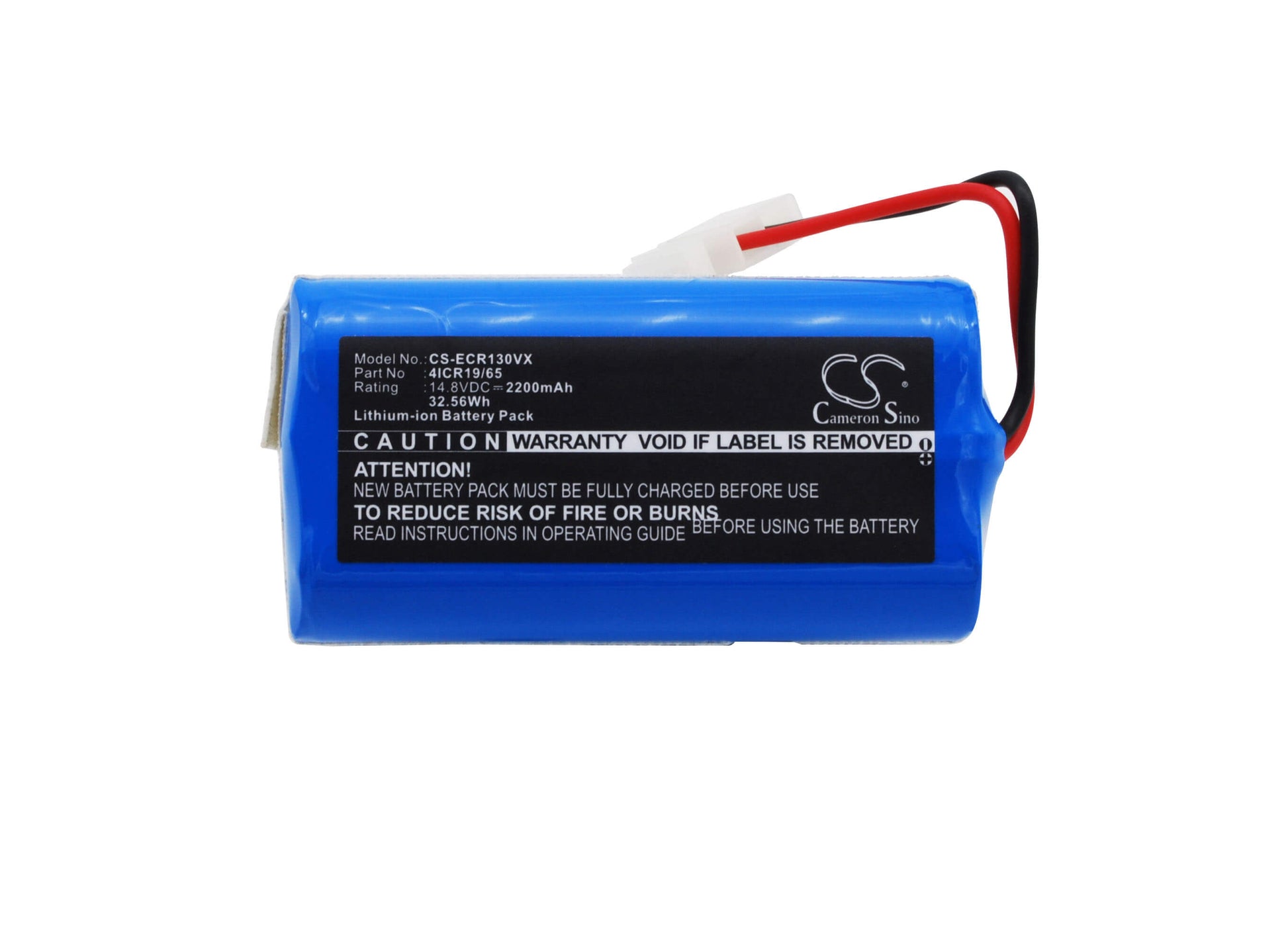 14.8V, 2200mAh, Li-ion Battery fits Dibea, D960, Gt200, 32.56Wh