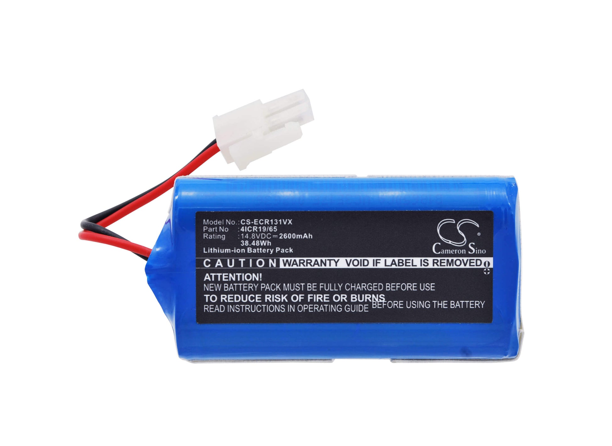 14.8V, 2600mAh, Li-ion Battery fits Zaco, A4, A6, 38.48Wh