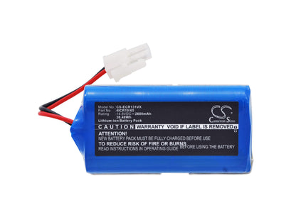 14.8V, 2600mAh, Li-ion Battery fits Zaco, A4, A6, 38.48Wh