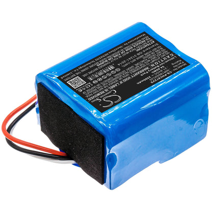 21.6V, 2500mAh, Li-ion Battery fits Philips, Fc6721, Fc6721/01, 54Wh