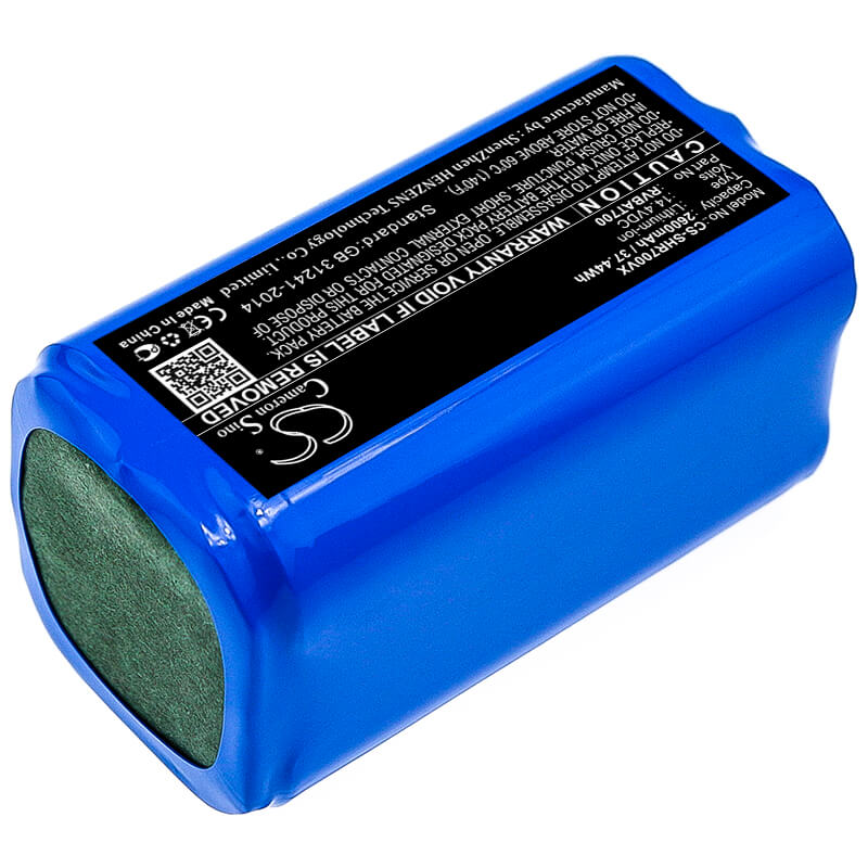14.4V, 2600mAh, Li-ion Battery fits Shark, Ion Robot 700, Ion Robot 700 Rv700, 37.44Wh