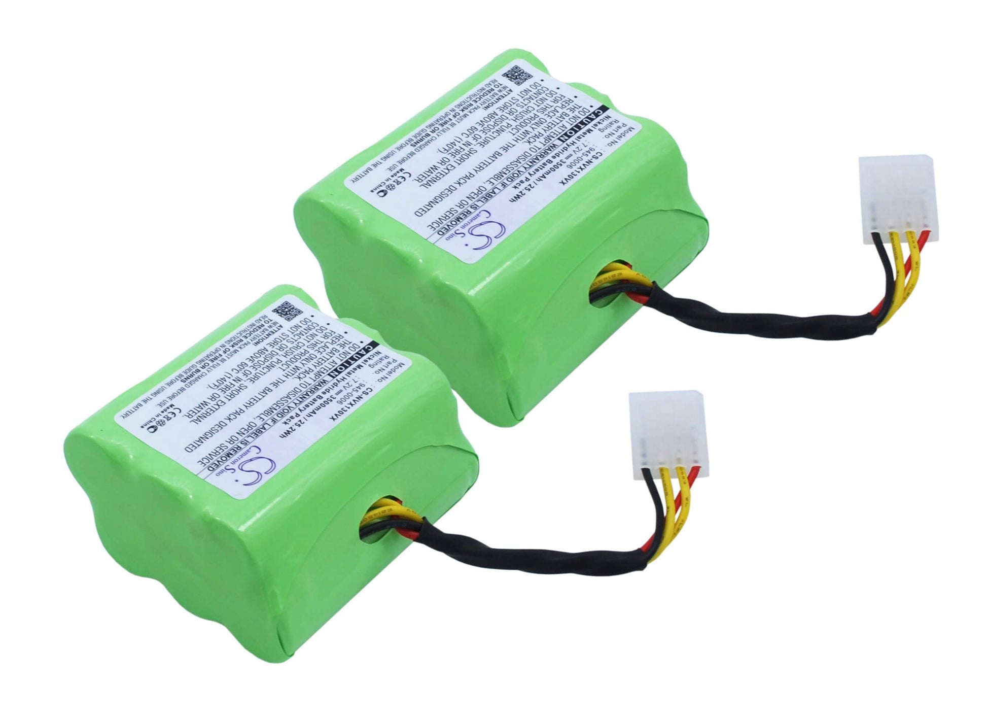 CS-NVX130VX, Vacuum 7.2V, 3500mAh, Ni-MH Battery fits Vorwerk, Vx100, Vx100 Saugroboter, 25.2Wh