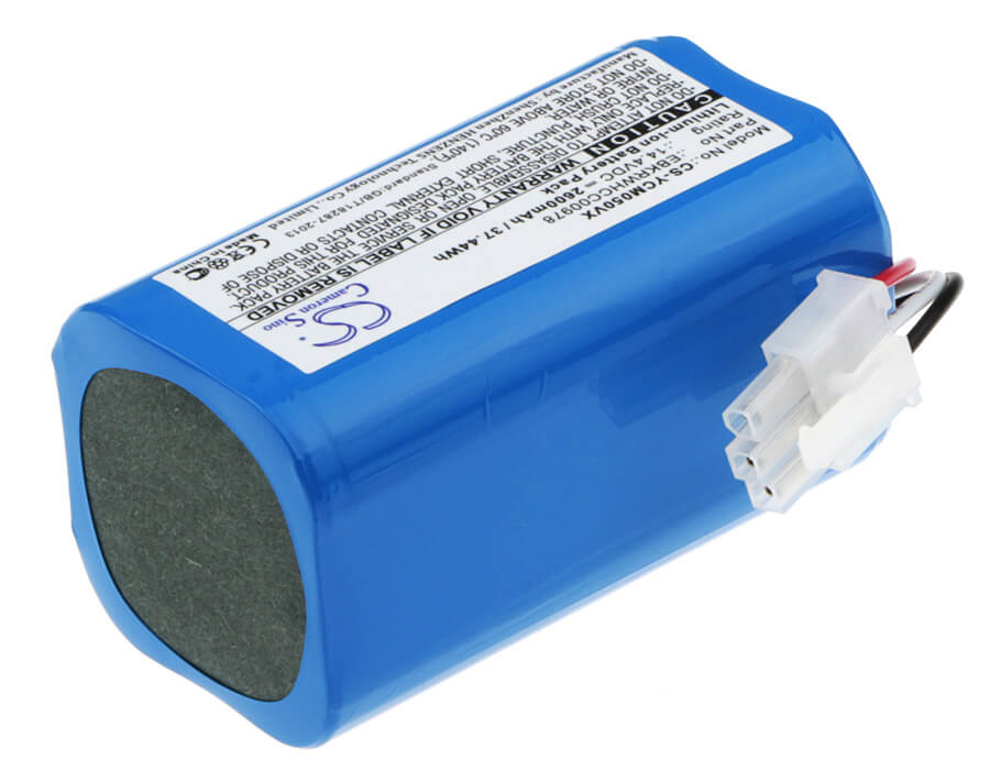 14.4V, 2600mAh, Li-ion Battery fits Iclebo, Arte Ycr-m05, Pop Ycr-m05-p, 37.44Wh