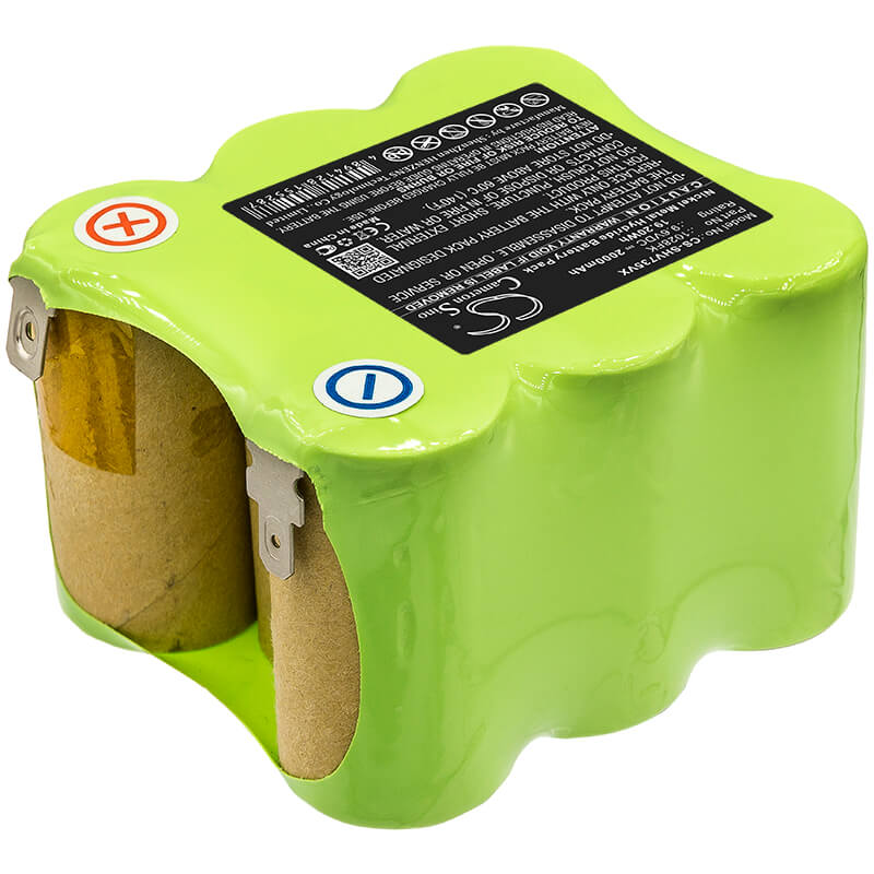 9.6V, 2000mAh, Ni-MH Battery fits Shark, Sv735, 19.2Wh