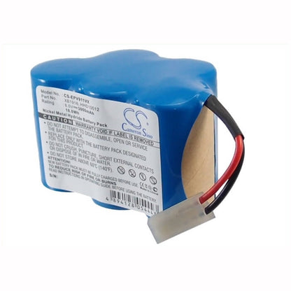 6.0V, 3000mAh, Ni-MH Battery fits Shark, 2 Speed Cordless Sweeper, Tg-v1911-fs, 18Wh