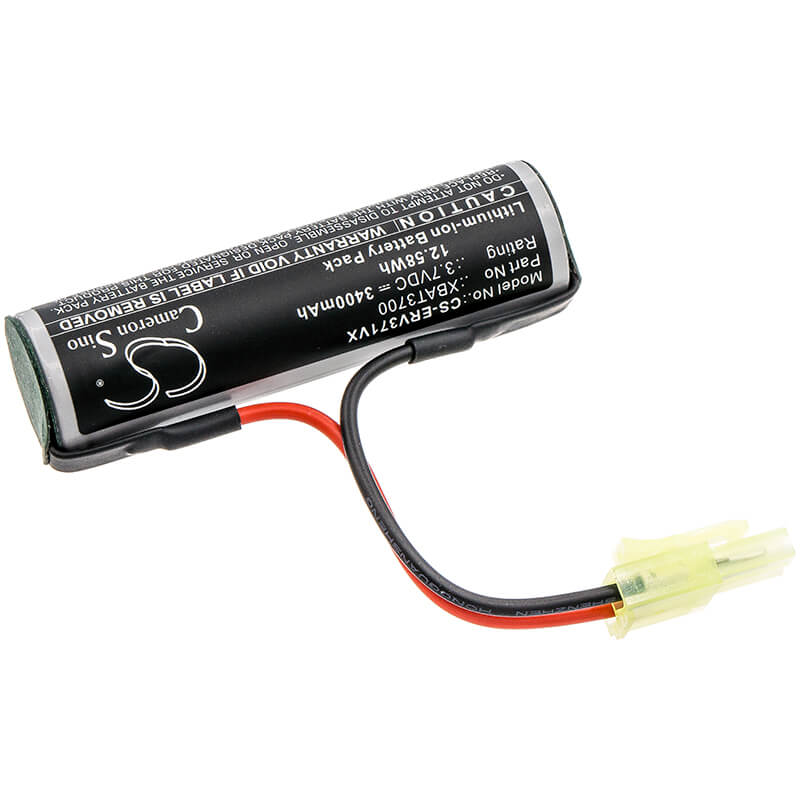 3.7V, 3400mAh, Li-ion Battery fits Shark, Cordless Rechargeable Hard Flo, V3700, 12.58Wh